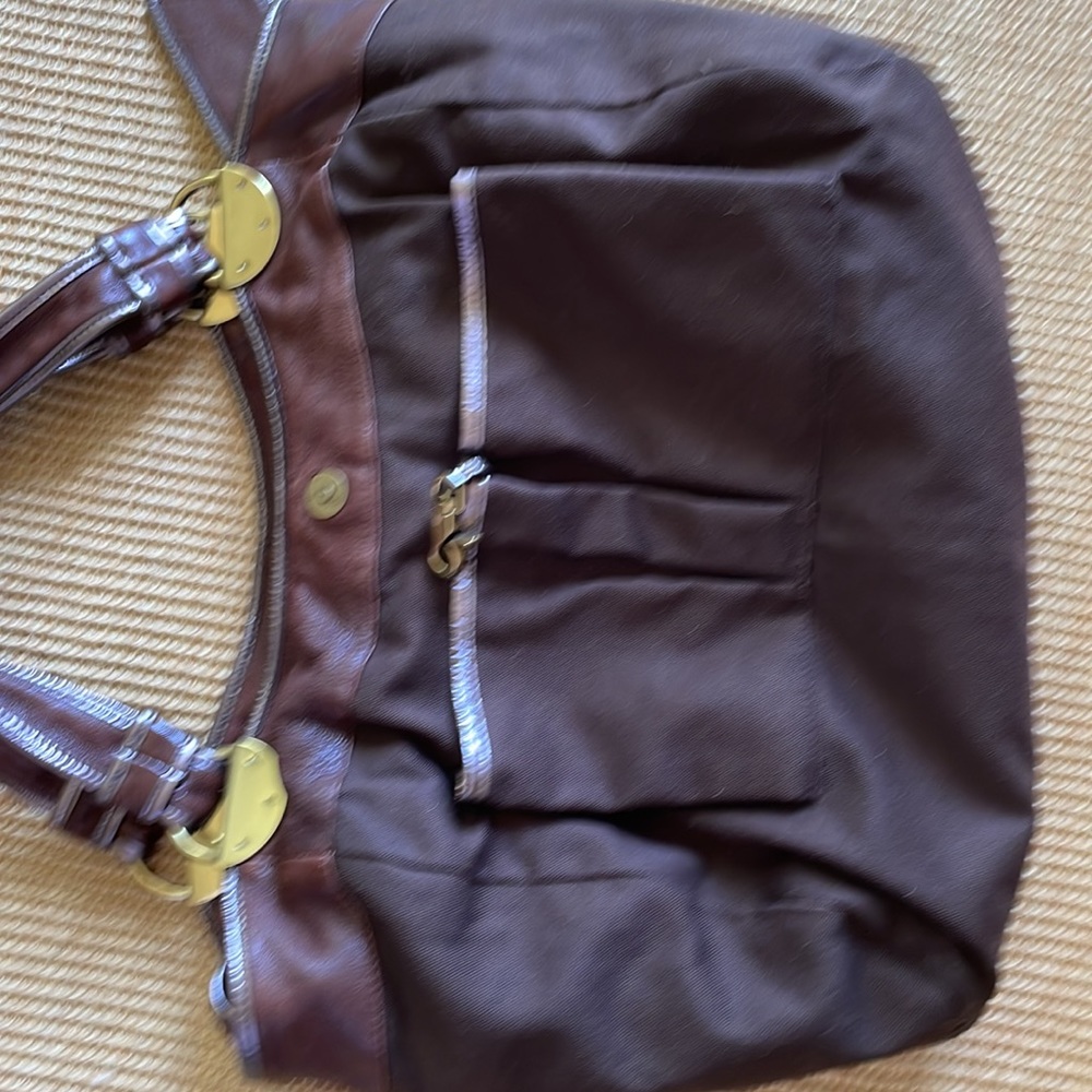 Kooba chocolate brown bag/ tote - Picture 2 of 6